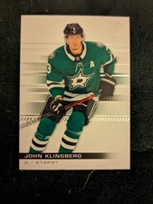 2019-20 Upper Deck SP Authentic Hockey Card #58 John Klingberg STARS (B)