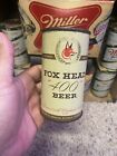 Fox Head 400 Flat Top Beer Can waukesha Ale Waukesha Wi