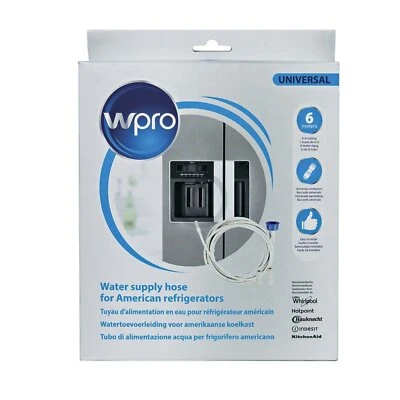 WHIRLPOOL Zulaufschlauch Set Wpro UKT002 484000008590 universal für SideBySide Kühlschrank