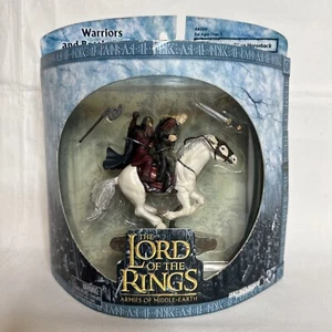 Figura a escala de batalla Legolas y Gimli de El Señor de los Anillos 2003 Lote R Tolkien de colección nueva en caja - Imagen 1 de 8
