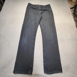 Hudson Jeans Girls 20 Blue Straight Leg Distressed Stretch Denim - Picture 1 of 10