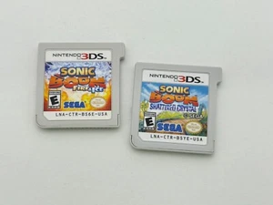 Sonic Boom: Fire & Ice + Sonic Boom: Shattered Crystal (Nintendo 3DS) probado - Imagen 1 de 5