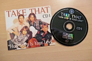 Take That – How Deep Is Your Love CDS (1996) Good. - Picture 1 of 2