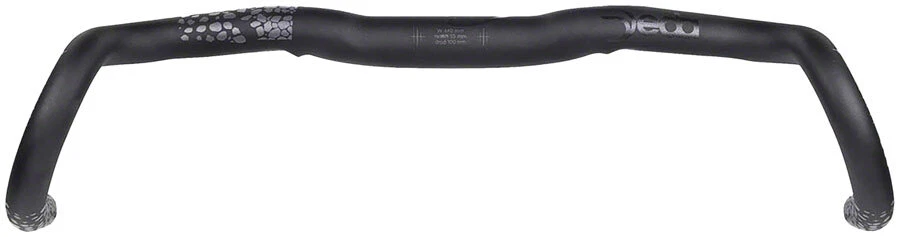 Deda Elementi Gera Drop Handlebar - Alloy 46cm 31.7mm Black Internal Cable - Image 1 of 1