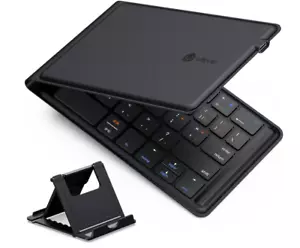 Keyboard Bluetooth Keyboard Foldable Bluetooth Multi-Pairing USB-C Charging New - Picture 1 of 3