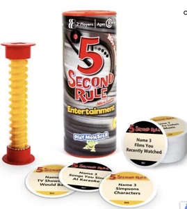 5 Second Rule Mini Game Entertainment Themed Family Fun Travel holiday - Picture 1 of 3