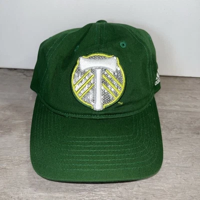 Sombrero para mujer Adidas Portland Timbers MLS verde ajustable Foto 1 de 4