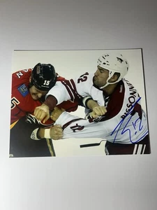 Paul Bissonnette signed 8x10 Auto Autogramm Foto Barhocker Spittin Chiclets NH - Bild 1 von 1