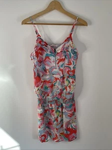 O’Neill Blumen Baumwolle Sommer Strandkleid Gr. XS6/8 Strand Cover Up Sommerkleid - Bild 1 von 12