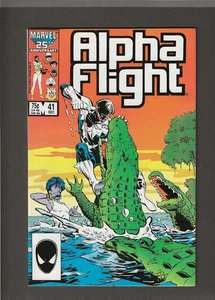 Alpha Flight #41 [Free Shipping & Comics (details inside)] VF/NM 9.0 - Picture 1 of 1