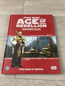 STAR WARS: Age of Rebellion - Desperate Allies (Hardcover) Sourcebook, RPG - Imagen 1 de 6