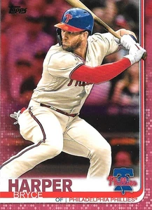 Topps 2019 festa della mamma rosa #400 Bryce Harper 42/50 - Foto 1 di 1
