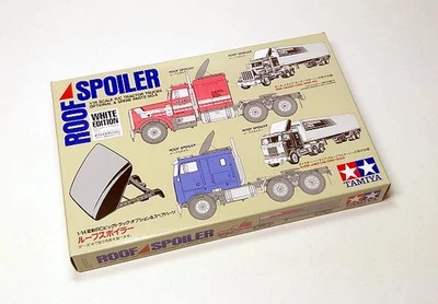 TAMIYA 56546 RC Truck Tractor Spare Parts 1/14 Roof Spoiler White Edition - Image 1 of 2