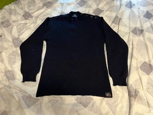 Vintage Saint James Tricots Damen Wollpullover Officier Navy Blau US 40 Medium? - Bild 1 von 10