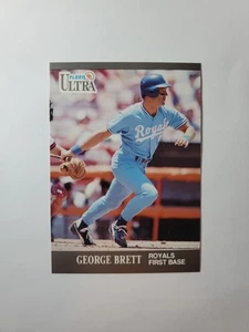 1991 Fleer Ultra George Brett #144 Kansas City Royals - Picture 1 of 2