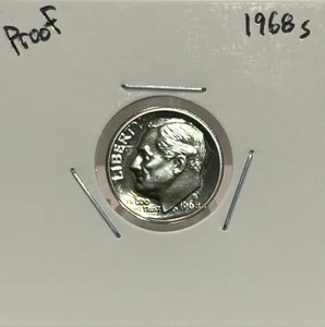 1968 S Proof Roosevelt Dime, Gem, Low Mintage! 🔥 - Picture 1 of 2