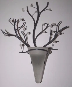 Metal Tree Wall Mounting Tea Candle Holder - Picture 1 of 4
