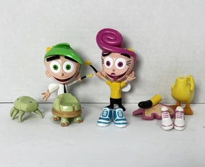 Vintage 2003 Fairly Oddparents Figures Flopswop Fairies Toys Jakks Nickelodeon - Picture 1 of 4