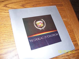 1985 Cadillac full line prestige large color sales brochure - Picture 1 of 2