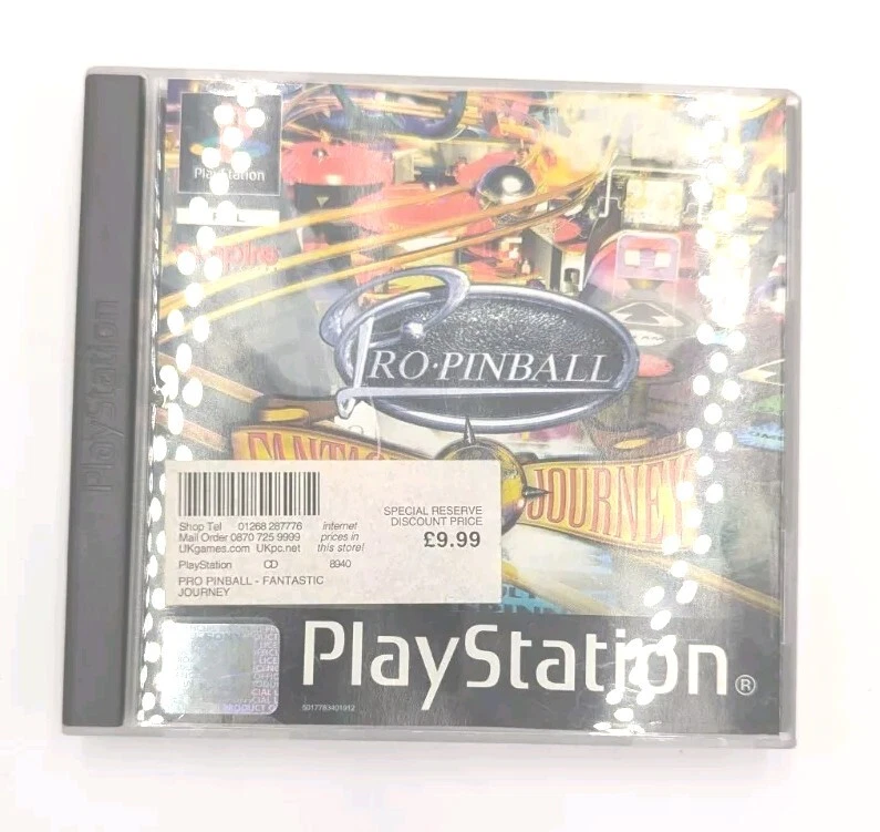 Pro Pinball Fantastic Journey PAL PlayStation PS1 Game With Case And Manual - Image 1 of 2