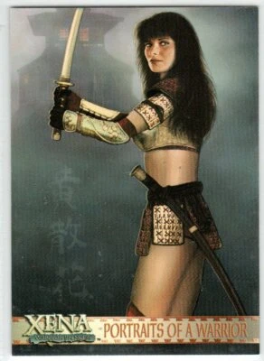 XENA 2004 ART & IMAGES PORTRAITS OF A WARRIOR PP6 INSERT TRADING CARD - Image 1 of 2