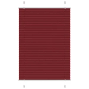 Plissee Bordeauxrot 100x150 cm Stoffbreite 99,4 cm Polyester - Bild 1 von 11