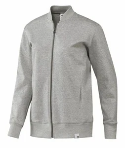 ADIDAS ORIGINALS XBYO Zip TRACK TOP Women's Jacket Mid-Grey Heather BK2305 - Picture 1 of 2
