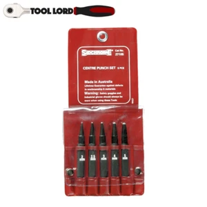Australian Made Sidchrome 5 Piece Metric Centre Punch Set SCMT27105 2-5mm - Picture 1 of 3