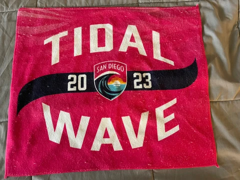 San Diego Wave FC 2023 Fan Towel Cover