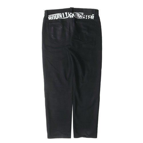 Giacca denim Supreme Bounty Hunter nera taglia 34 usata collab regular jeans