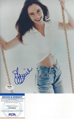 Actress Jennifer Love Hewitt autographed 8x10 color Photo PSA Certified Cover