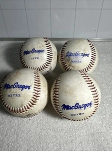 Macgregor Official Cork And Rubber Core Baseball Lot 4  - Picture 1 of 4