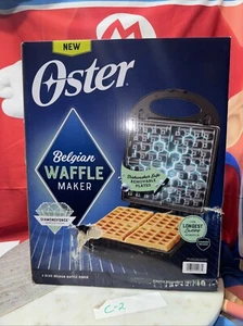 Oster DiamondForce Belgian Waffle Maker with Removable Nonstick Plates Open Box - Bild 1 von 12