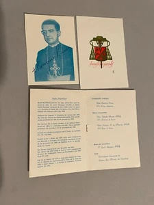 BONIFACIO PICCININI († 2020) Archbishop of Cuiaba, Brazil signed convolute - Picture 1 of 2