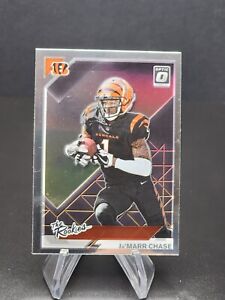 2021 Donruss Optic Ja'Marr Chase The Rookies Rookie RC #TR-7 Bengals 