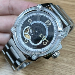 44mm Parnis Miyota Automatic Sapphire Crystal Luminous Dial Men Mechanical Watch - Picture 1 of 48
