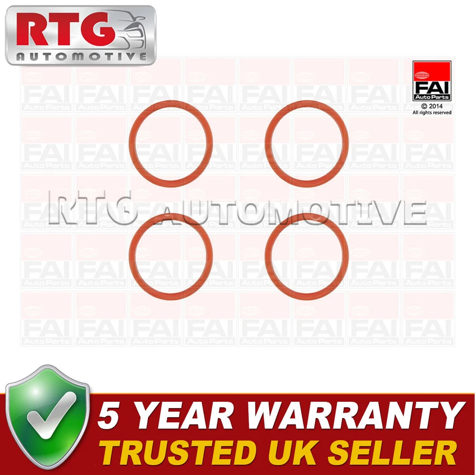 Inlet Manifold Gasket 4PC Fits C3 C2 Saxo 206 207 106 1.0 1.1 1.4 0342E0 - Image 1 of 1