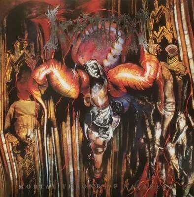 Incantation ‎- Mortal Throne Of Nazarene LP COLORED Vinyl NEW Death Metal Record Foto 1 de 3