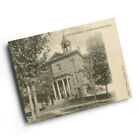 A4 PRINT - Vintage Maine USA - Lewiston. Hathorn Hall. Bates College