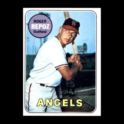 Roger Repoz 1969 Topps California Angels #103 NICE VINTAGE! - Image 1 of 2