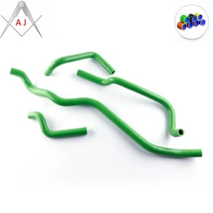 Green For 2003 Kawasaki Prairie 650 KVF650 ATV Silicone Radiator Coolant Hose - Picture 1 of 7