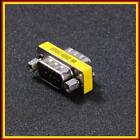 2 Stück DB9 Stecker auf Stecker Adapter Gender Changer Seriell RS232 Koppler ger