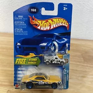 HOT WHEELS 2003 #168--WASTELANDERS 6/10 CAMARO 1967 W/ FREE ATOMIX VEHICLE - Picture 1 of 10