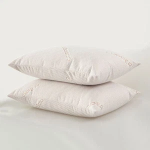 Paquete de 2 protectores de almohada impermeables con infusión de cobre Bibb Home - Imagen 1 de 4