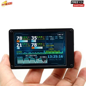 Dual USB Computer Temperature Monitoring 3.5In IPS DIY Display Secondary Screen - Picture 1 of 22