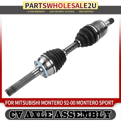 Conjunto de eje CV delantero izquierdo para Mitsubishi Montero 1992-2000 Montero Sport 97-04 Foto 1 de 4