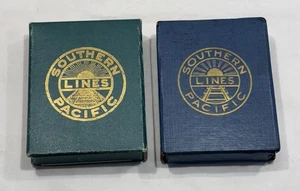 2 Vintage Southern Pacific Railroad Playing Cards Decks 1 Sealed 1 Opened - Picture 1 of 6