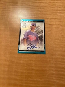 2002 BOWMAN CHROME BASEBALL #391 JOE MAUER (RC)!! NM-MT OR BETTER!! ROOKIE AUTO! - Foto 1 di 2