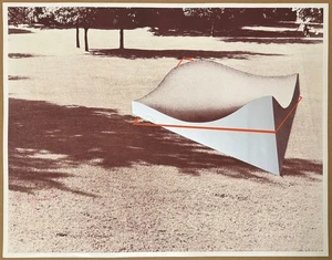 Wolf Kahlen, impresión offset a color, 1969, firmada a mano, fechada y numerada 278/350 - Imagen 1 de 3