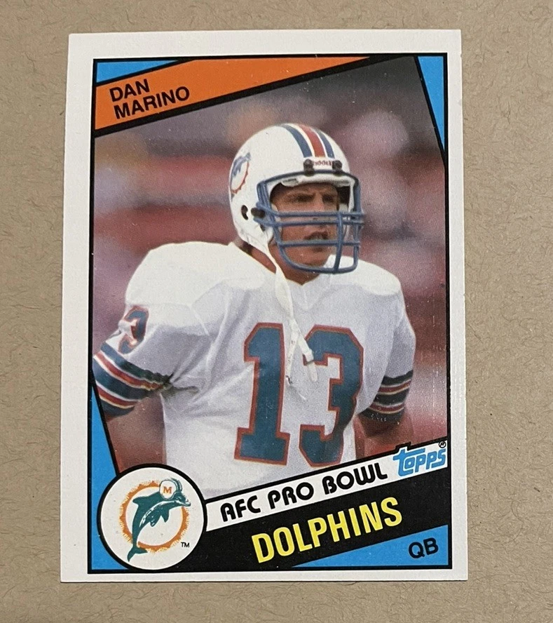 1984 年 Topps - Dan Marino #123 (RC) — 第 1/4 张图片